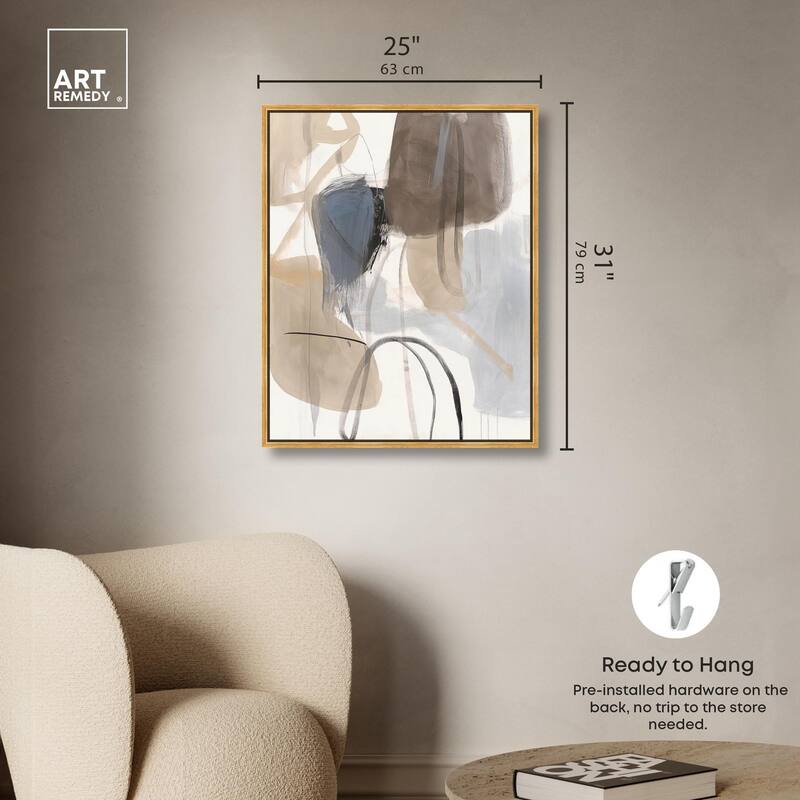 Freeform Movement I Canvas by Art Remedy