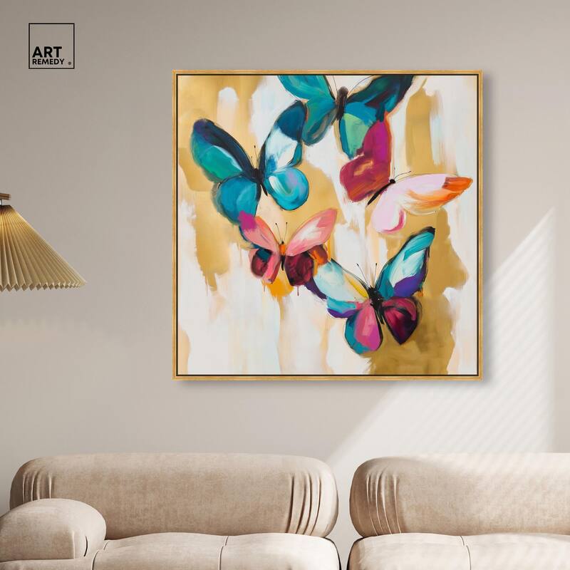 Wings in Waltz II Canvas by Art Remedy