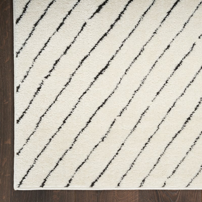 Nourison Cozy Modern Indoor Abstract Area Rug
