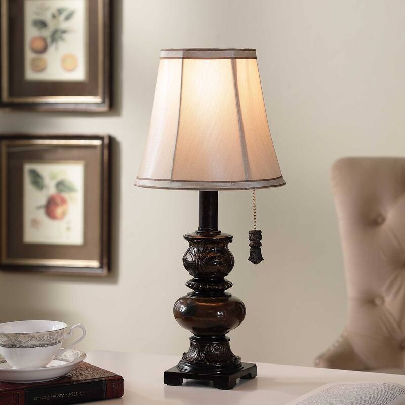 StyleCraft Trieste Accent Table Lamp with a Single Pull Chain