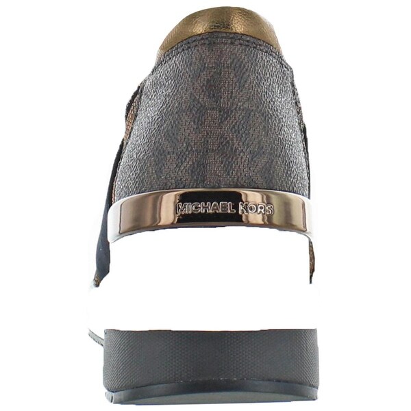 michael kors felix trainer silver