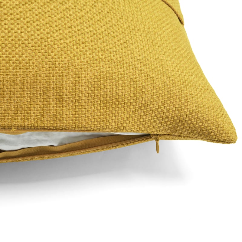 Lush Decor Clayton Woven Button Decorative Pillow Cover