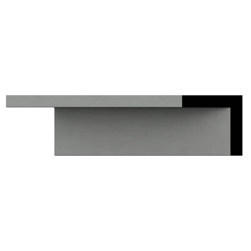1"H x 1"P x 1 3/8"F x 94 1/2"L Savannah Crown Moulding - 1-Pack