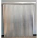 preview thumbnail 1 of 5, BlindDen Silver Infinity Textured Vinyl Vertical Blind, CORDLESS