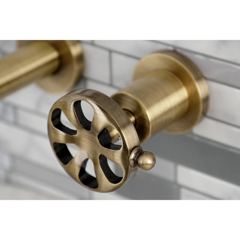 Belknap 3-Hole Wall Mount Roman Tub Faucet