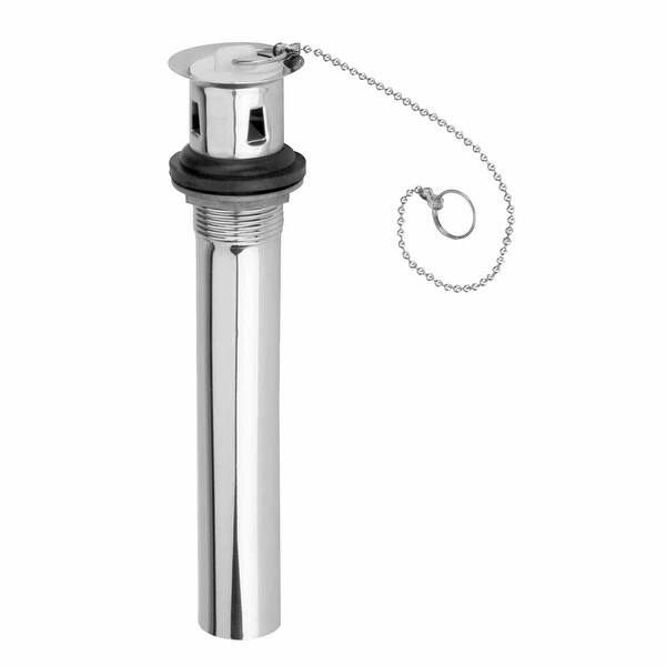 Shop Sink Drain Pull Out Plug Bright Chrome With Overflow Renovator S Supply Overstock 12636315