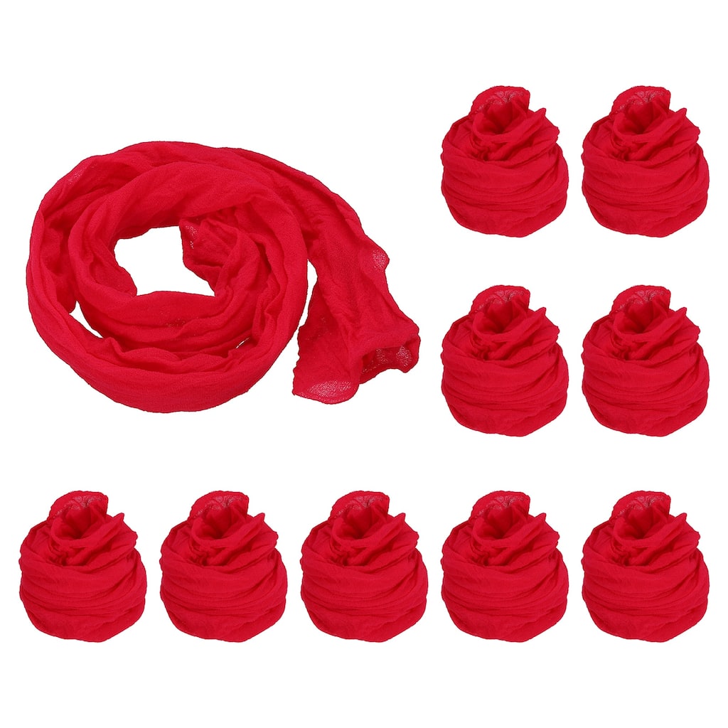 10Pcs Nylon Stockings Flower Fabric 26" for DIY Mesh Flowers Making