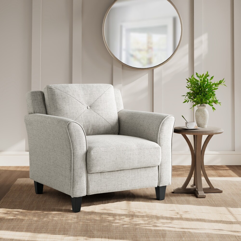 Microfiber accent sale chairs living room