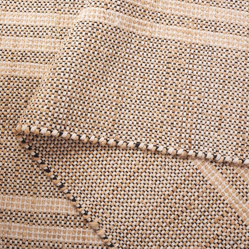 SAFAVIEH Handmade Organica Hodd Jute & Cotton Rug