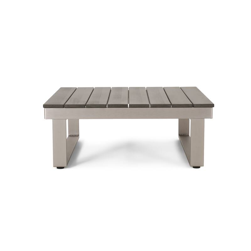Roomfitters 5-Seater Outdoor Sofa Set, Weather-Resistant Cushioned Patio Seating, Modern Metal Frame
