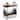 Gymax Home Bar Cart 2-tier Home Bar Cart w/ Lockable Wheels &