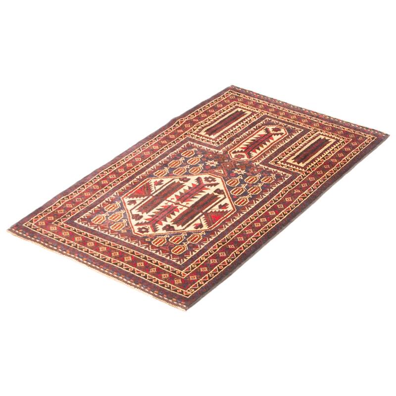 Teimani Brown Rug 2'10" x 4'11" - 2'10 x 4'11