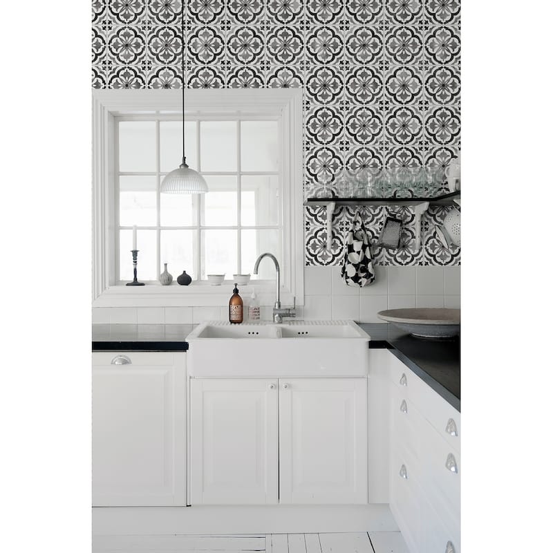 Daisy Bennett Designs Sorento Tile Peel and Stick Wallpaper