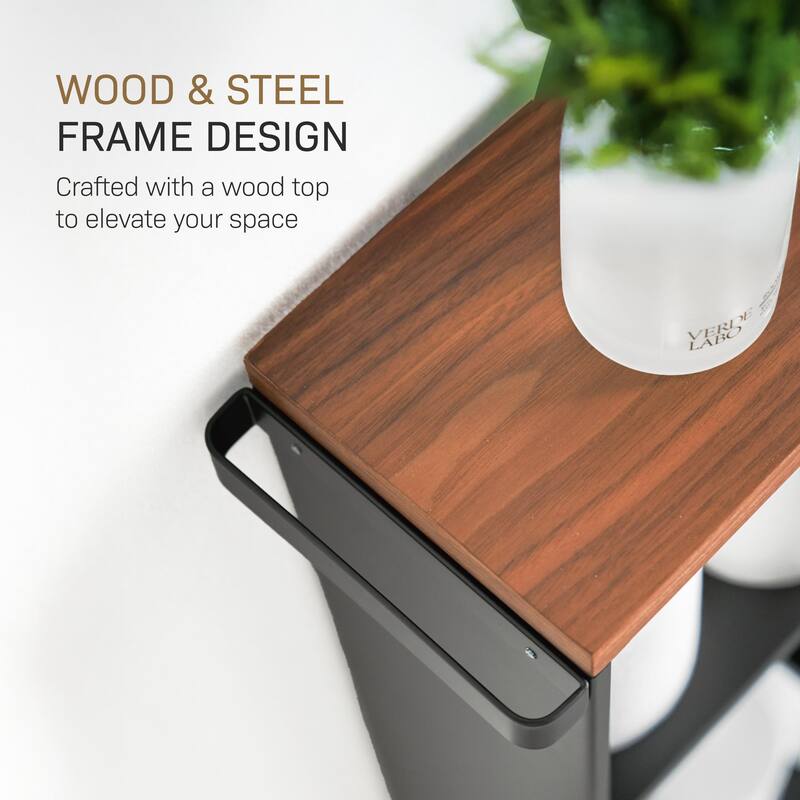 Yamazaki Home Rolling Storage Cart, Steel, Minimal Assembly - L 18.7 x W 5.12 x H 26.97 inches