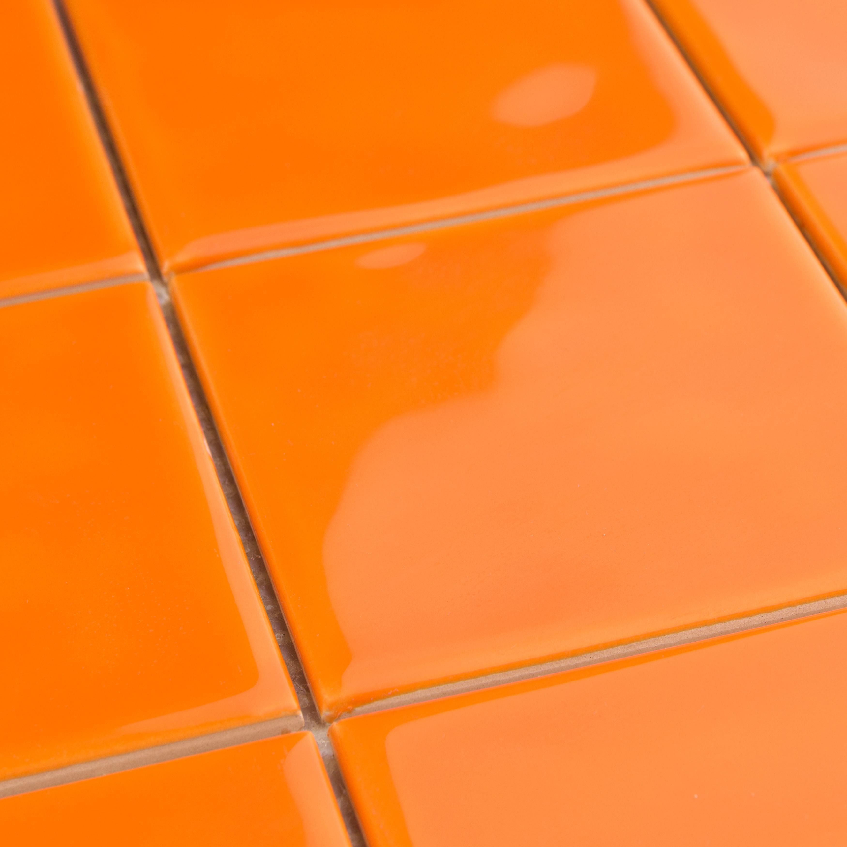 Merola Tile Twist Square Orange Sunset 11-3/4
