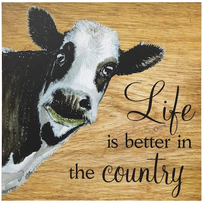 Life is Better in the Country Wall Decoration - 12"