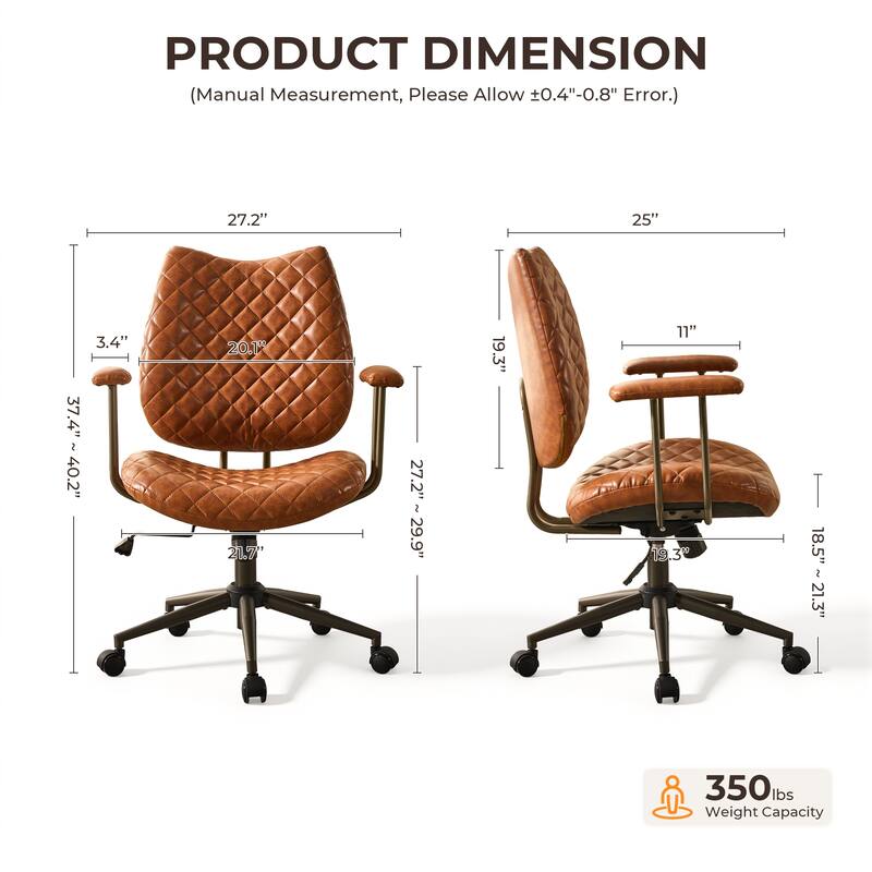 OVIOS Ergonomic Office Chair with Lumbar Support