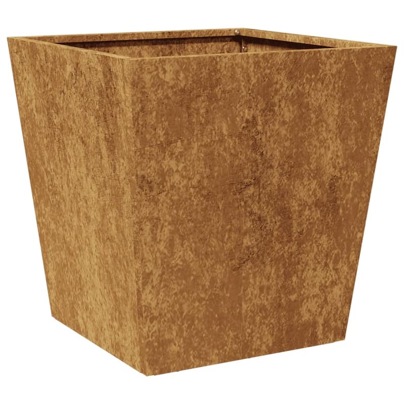vidaXL Garden Planters Outdoor Flower Pot Patio Raised Bed Planter Box Steel