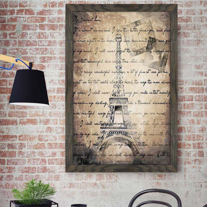 "Vintage Paris 2 in Sepia" by Jodi Print on Acrylic