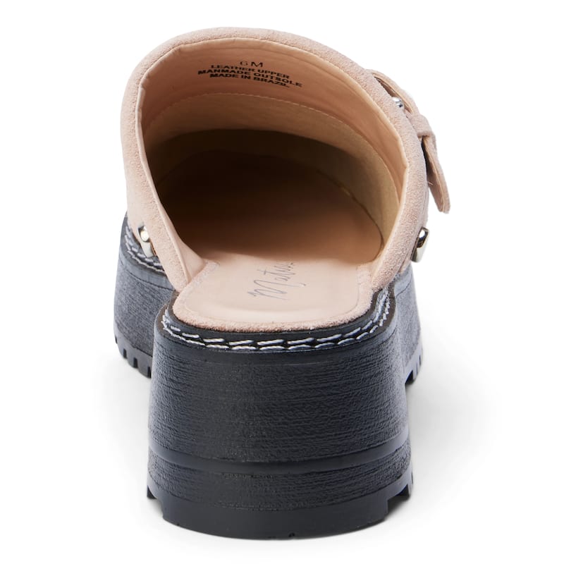 Matisse Lenni Suede Leather Adjustable Clog