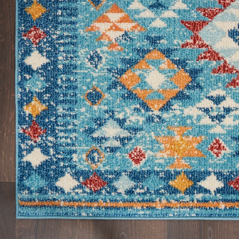 Nourison Passion Modern Boho Tribal Area Rug