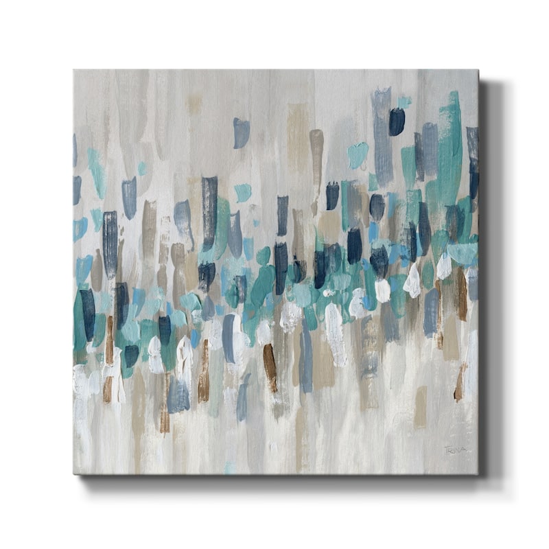 Staccato Blue II-Premium Gallery Wrapped Canvas - Ready to Hang