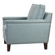 preview thumbnail 3 of 5, Uttermost Charlotta 31 Inch Wide Wood Frame Accent Chair with Nailhead