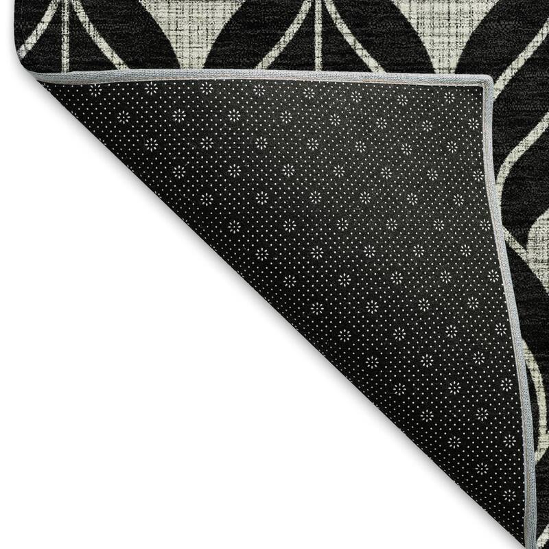 Premium Washable Super Soft Geo Teardrop Mayfield Rug