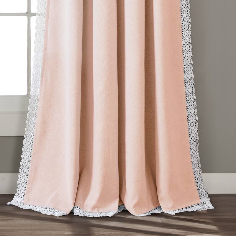 The Gray Barn Kind Koala Vintage Farmhouse Light Filtering Curtain Panel Pair