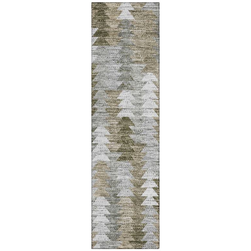 Machine Washable Indoor/ Outdoor Chantille Modern Moroccan Boho Rug