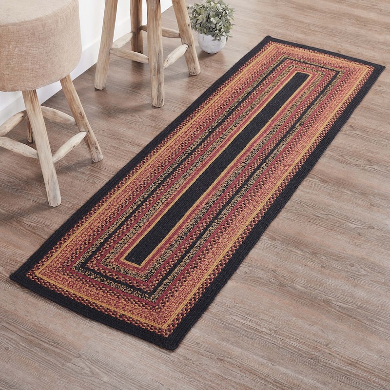Heritage Farms Jute Rug/Runner Rect w/ Pad 24x78 - 3'6"
