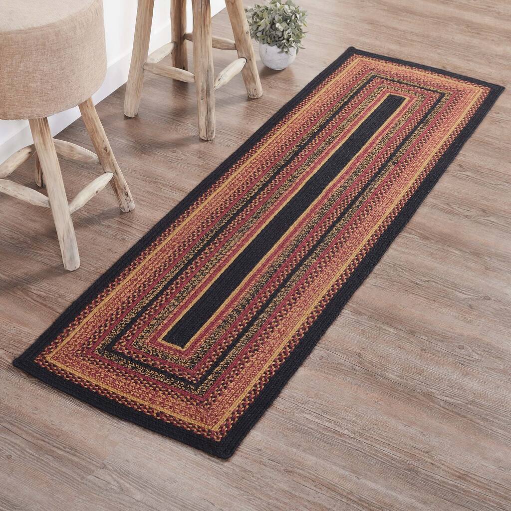 Heritage Farms Jute Rug/Runner Rect w/ Pad 24x78 - 3'6"