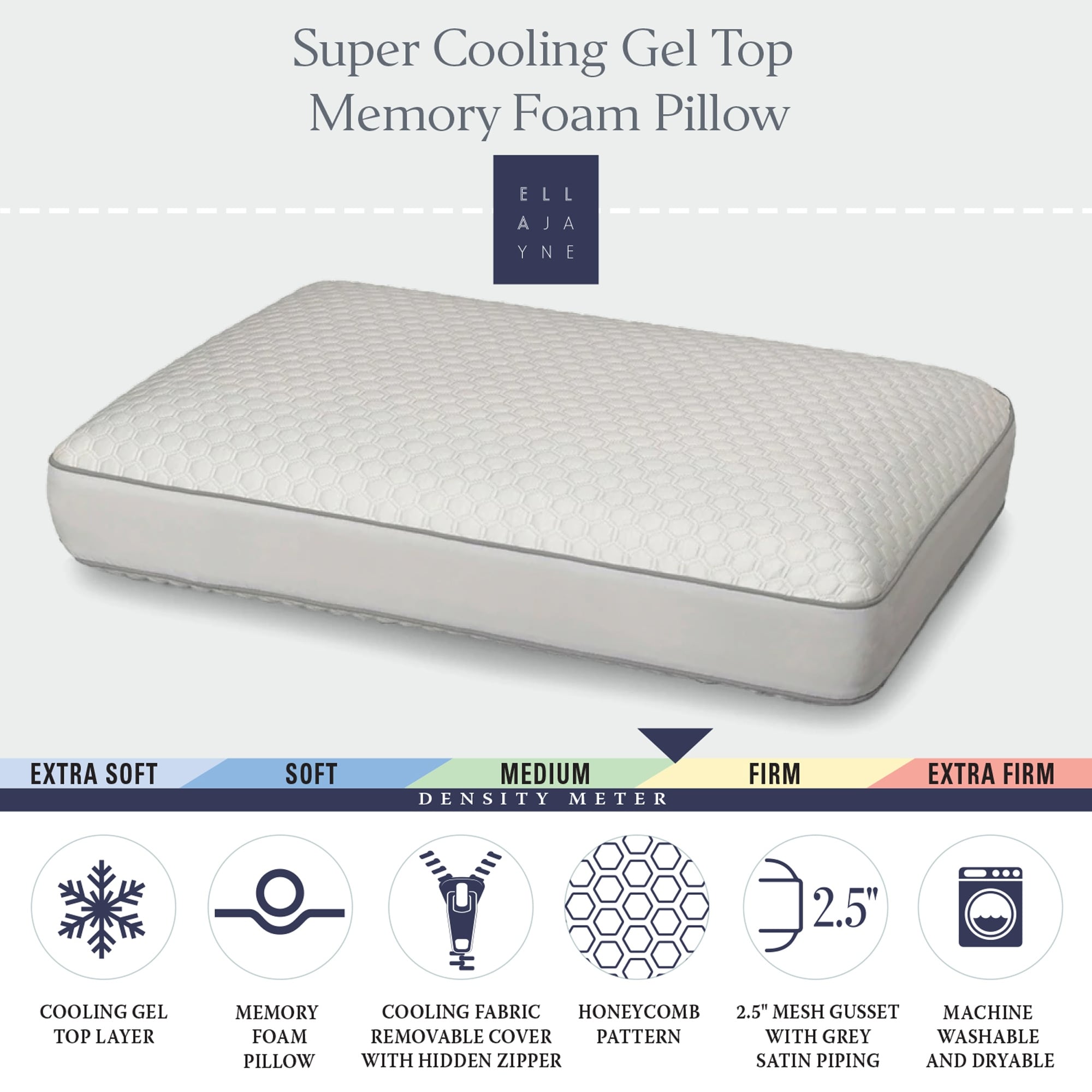 Cooling gel pillow bed bath and beyond cheap