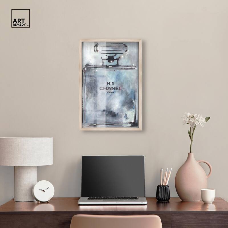 Doll Memories - Grey Perfume Shadowbox by Art Remedy
