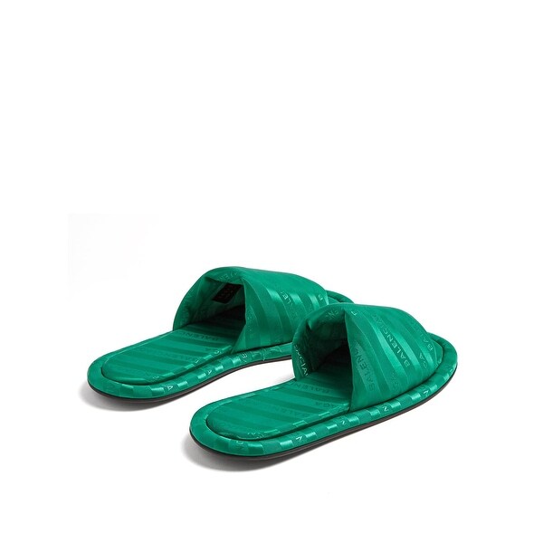 balenciaga slides green