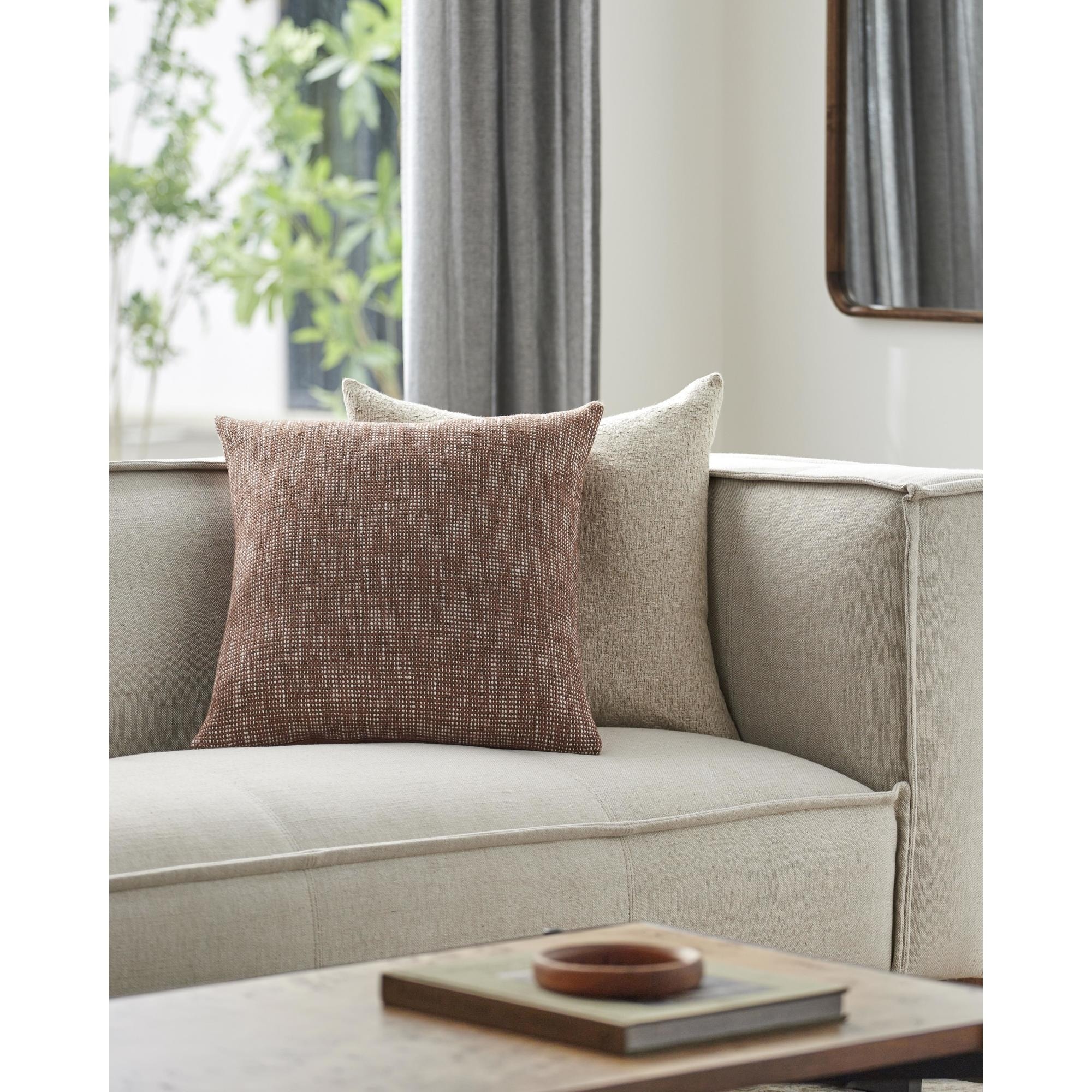 Autum Farmhouse Solid Color Pillow