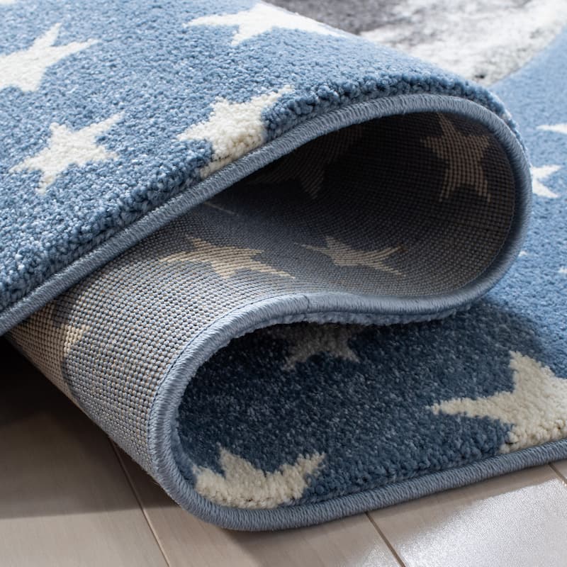SAFAVIEH Carousel Kids Aine Moon Rug