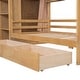 preview thumbnail 26 of 25, Modern Twin Size House Bed with Two Drawers and Built-in Wardrobe and Sturdy Construction