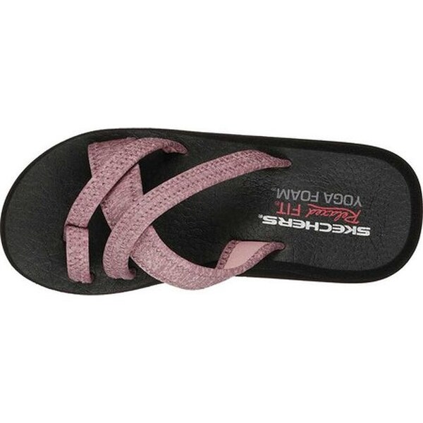skechers relaxed fit yoga foam flip flops