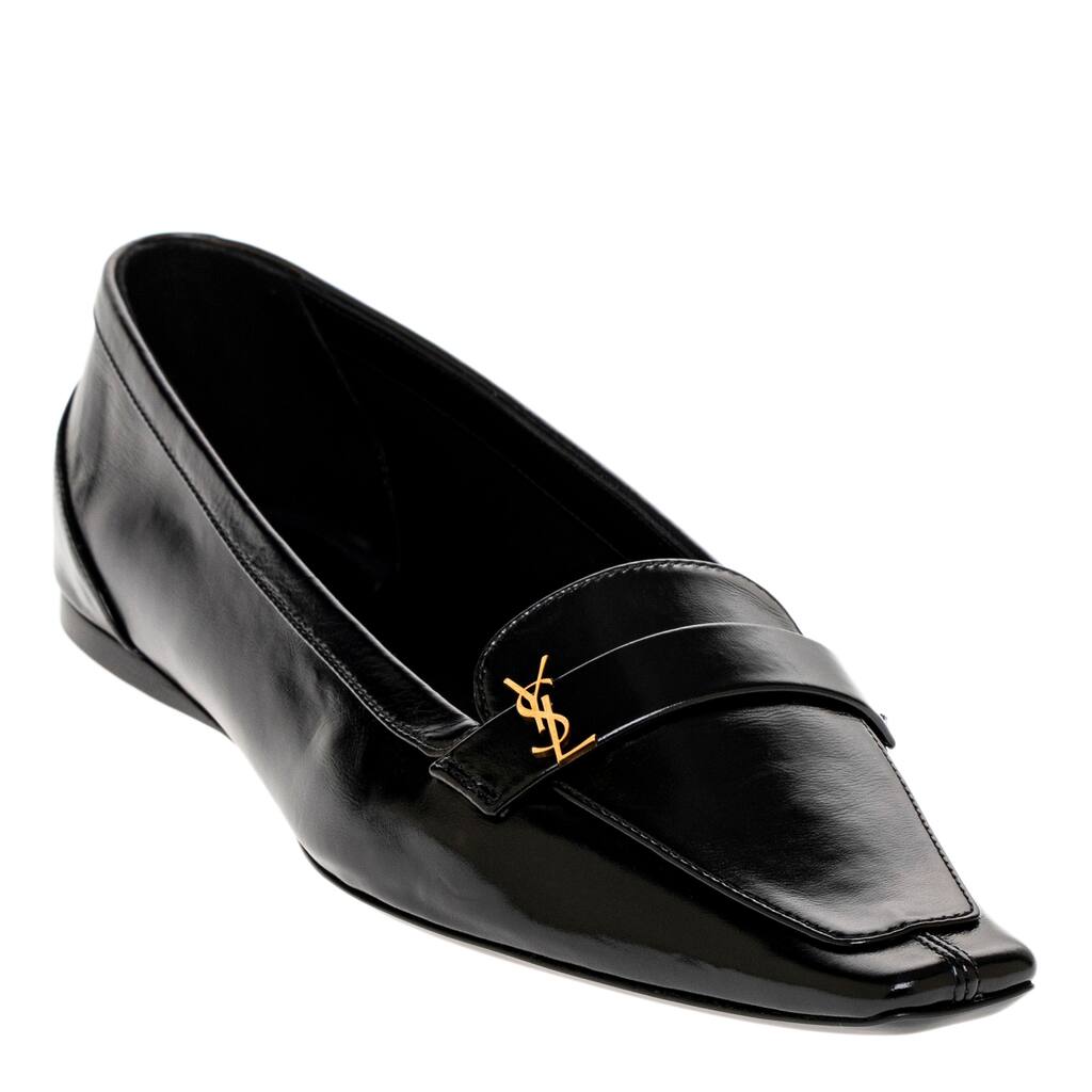 Saint Laurent Poppy Ballet Flats