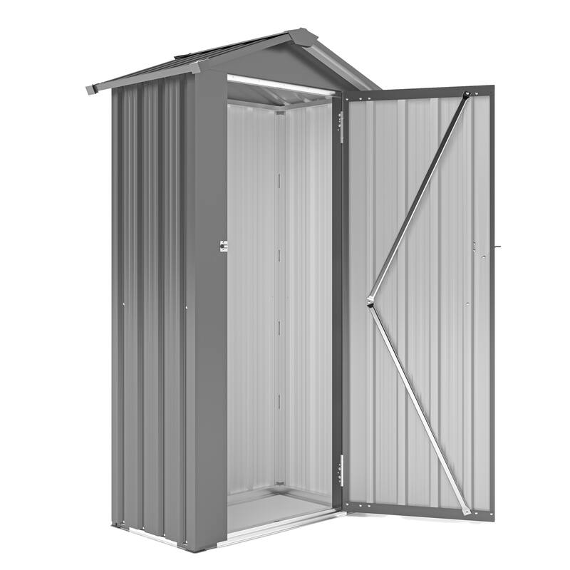 Metal Storage Shed with Lock and Waterproof Galvanized Iron Sheet