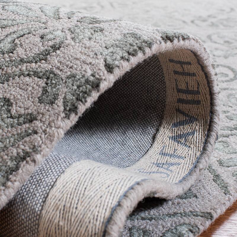 SAFAVIEH Handmade Dip Dye Sholeh Watercolor Vintage Boho Wool