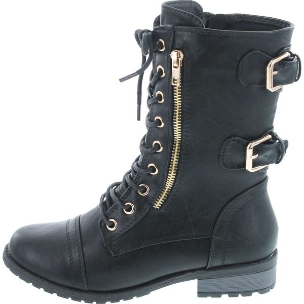 big girls combat boots