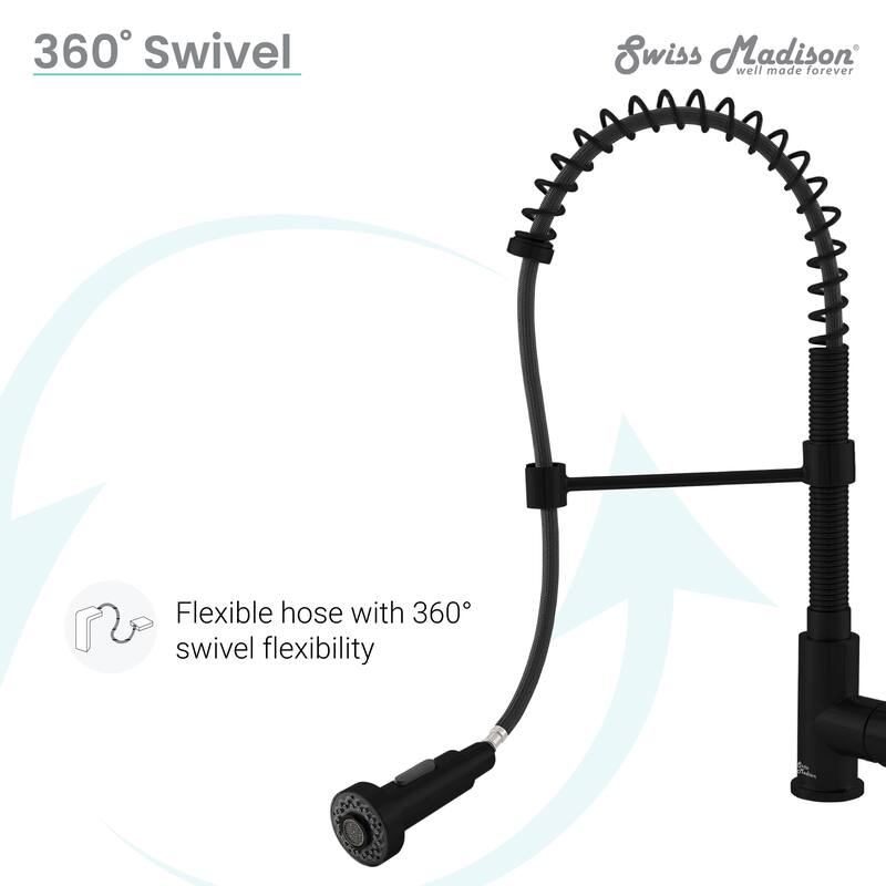 Nouvet Single Handle, Pull-Down Kitchen Faucet