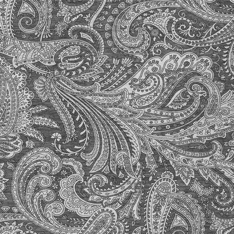 HomeRoots Paisley Transitional Rectangle Outdoor Rug