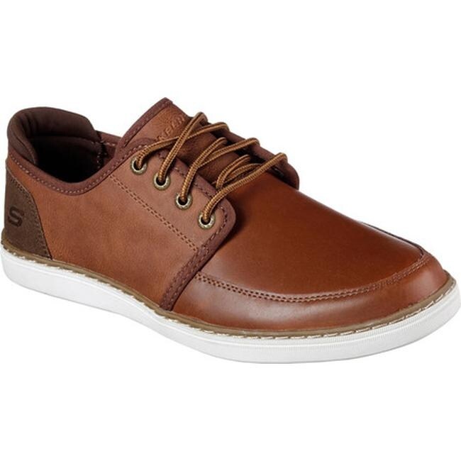 Skechers Men's Lanson Nelven Oxford Luggage Skechers Men's Lanson Nelven Oxford Luggage