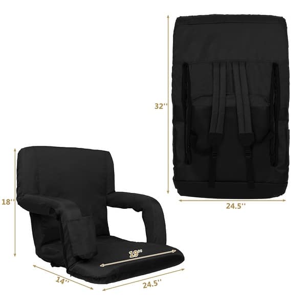 2pcs 21 Stadium Seat Cushion Stand Chair Simple Model 2-Color - Bed Bath &  Beyond - 32904262
