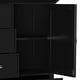 preview thumbnail 6 of 18, WYNDENHALL Mansfield SOLID WOOD 39 inch Wide Transitional Medium Storage Cabinet - 39"w x 17"d x 42" h