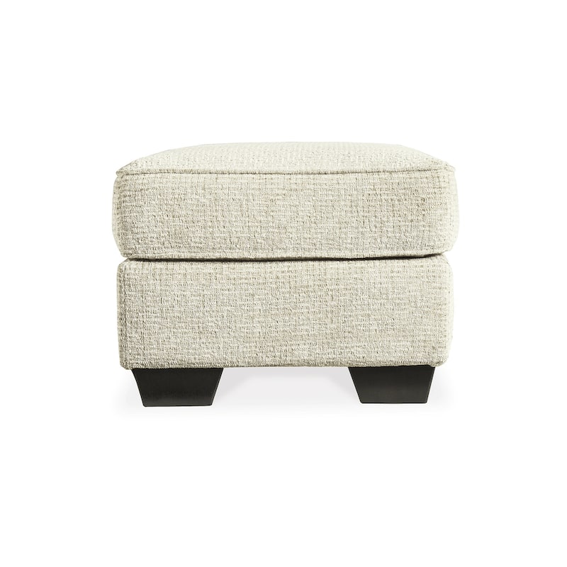 Signature Design by Ashley Monaghan Beige Ottoman