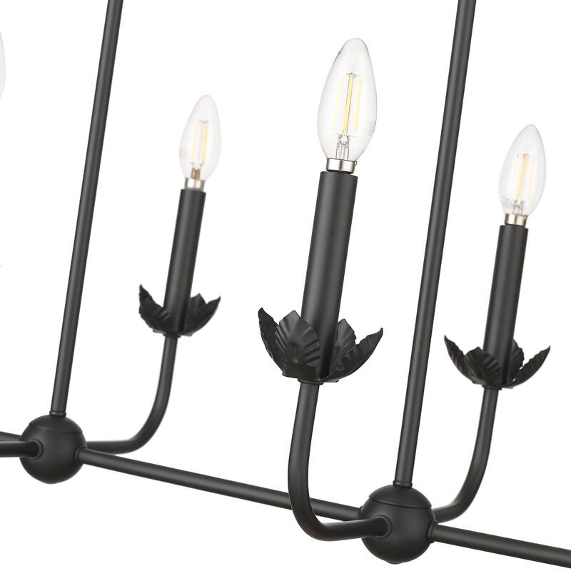 Millennium Lighting 29806 Freesia 6 Light 36" Wide Taper Candle Style